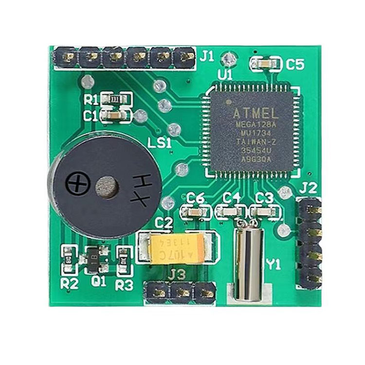 Concepto básico de PCB multicapa.